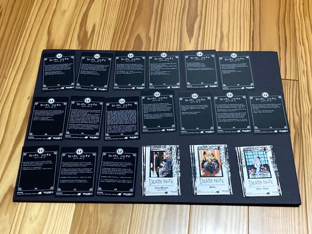 DEATH NOTE イラストカード 19枚セット