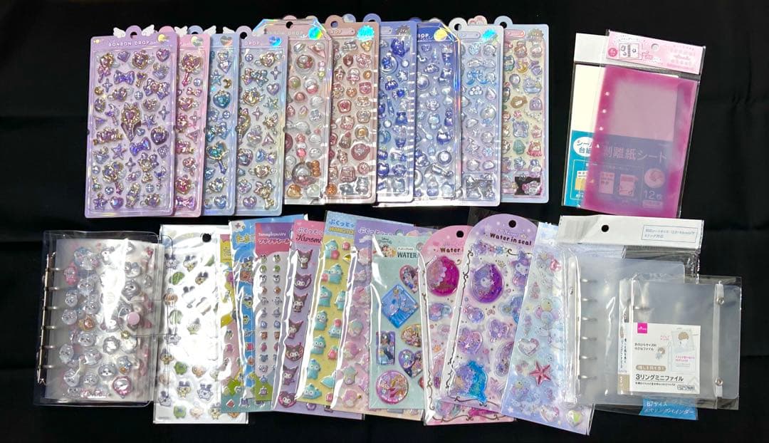 ボンボンドロップシール　正規品　完成シール帳　ウォーターシール　まとめ売り