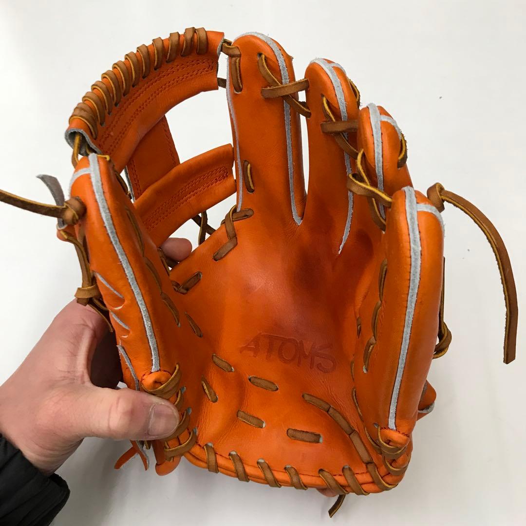 ATOMS 限定復刻硬式グラブ　内野手用　AKG-14 ジュテルレザー使用