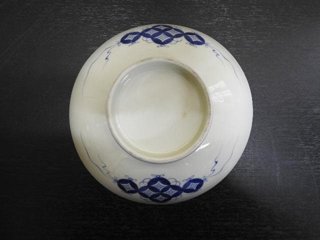 鍋島花文皿　MA343