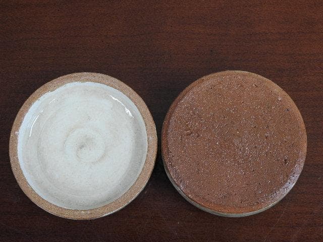 鹿苑　香合　真清水蔵六　共箱　Ｍ671