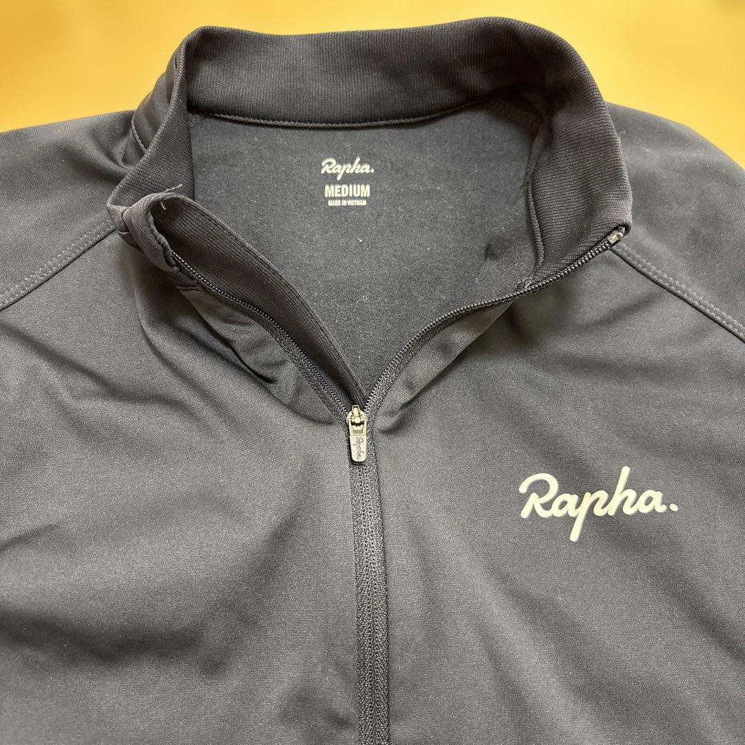 最終値下げ！　Rapha ネイビー 長袖サイクルジャージ