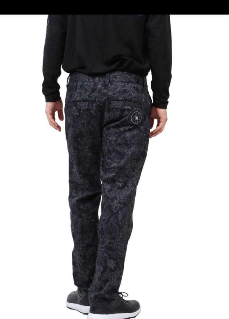 新品未使用　GOTHA GOLF ストレッチペイズリー柄パンツ L