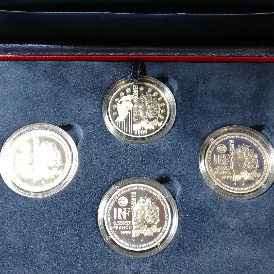 フランスシルバーセット。美術。