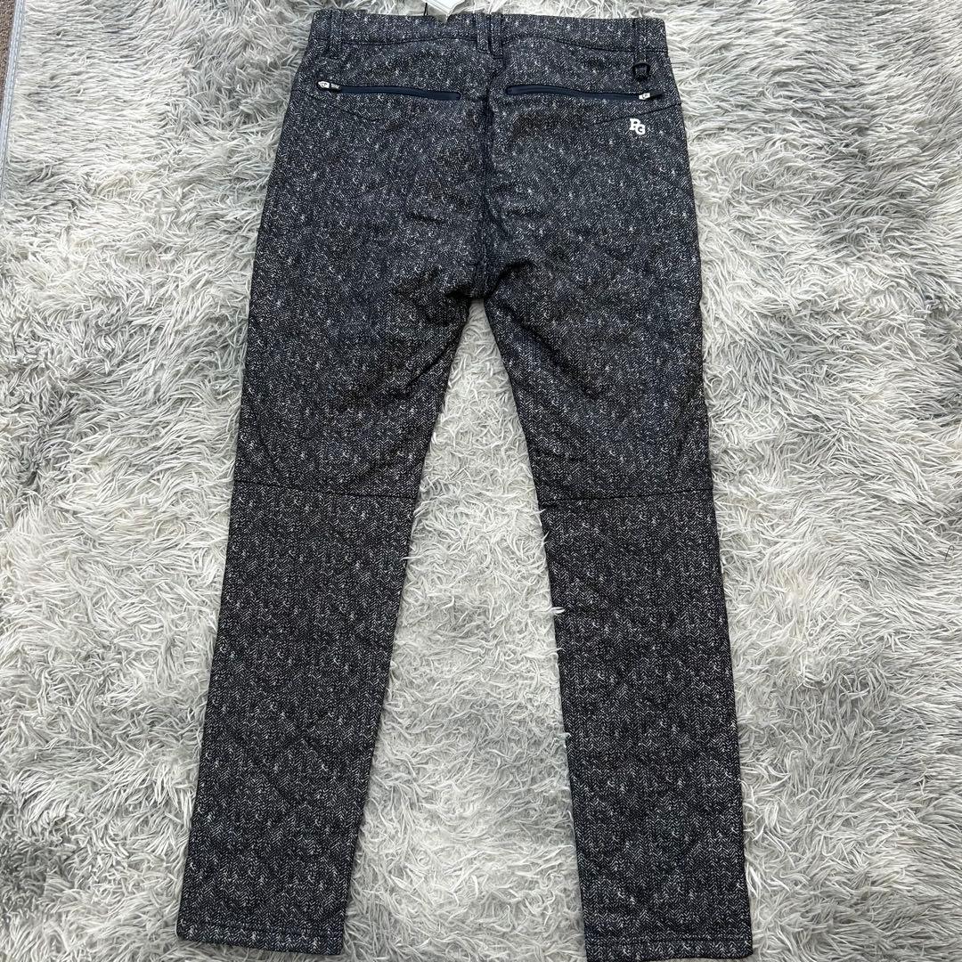 新品　パーリーゲイツ　パンツ　中綿　キルティング　防寒　グレー　サイズ5