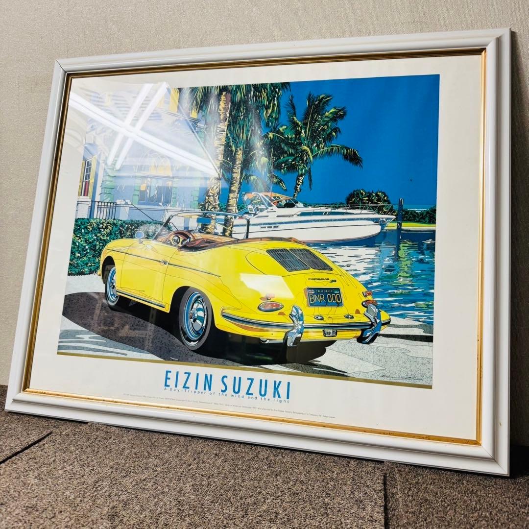 C59美品✨ 鈴木英人 バリアスドリームス アートポスター アート作品