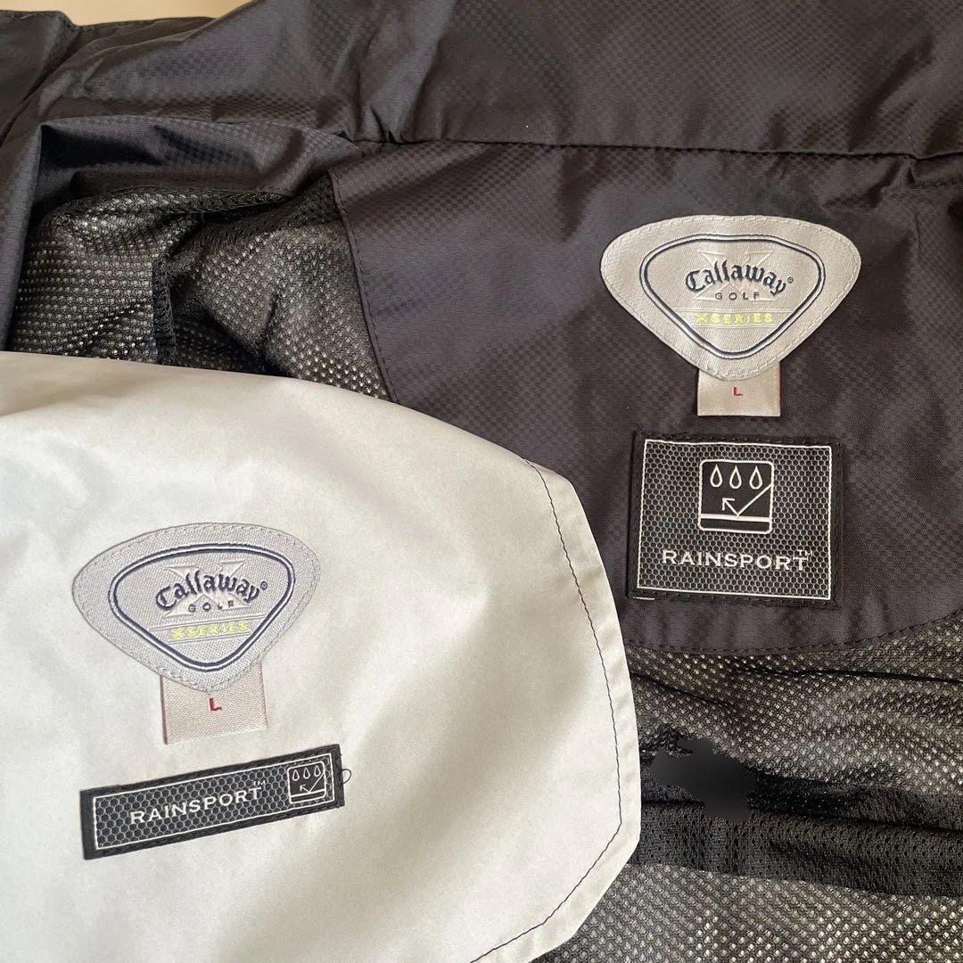 [未使用] Callaway レディース レインウェア 2way 収納袋　上下