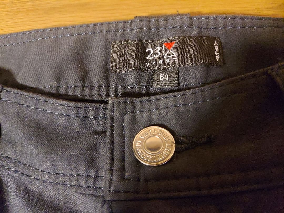 未使用 23区 SPORT ロングパンツ ブラック 64