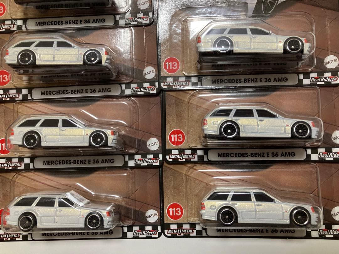 ホットウィール ブールバード メルセデスベンツ E36 AMG 10台