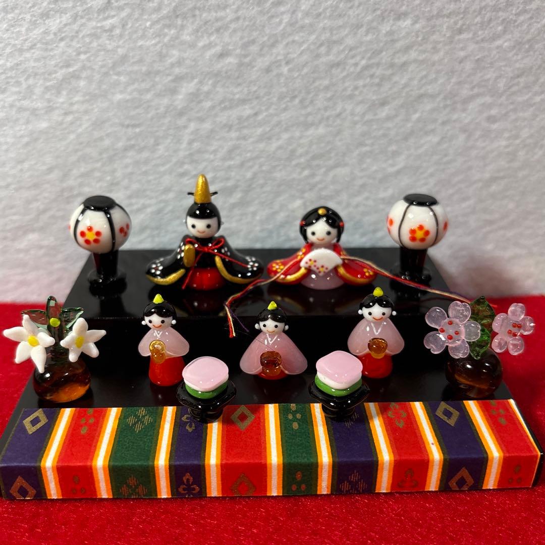 パキラ　ガラス細工　ミニチュア