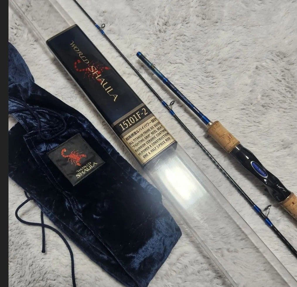 15101F-2 ワールドシャウラ ブルータイプ 青シャウラ シマノ