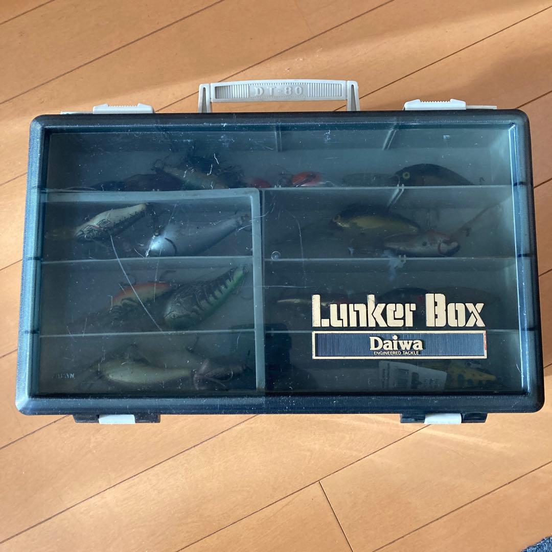 タックルボックス両開きルアーほか
