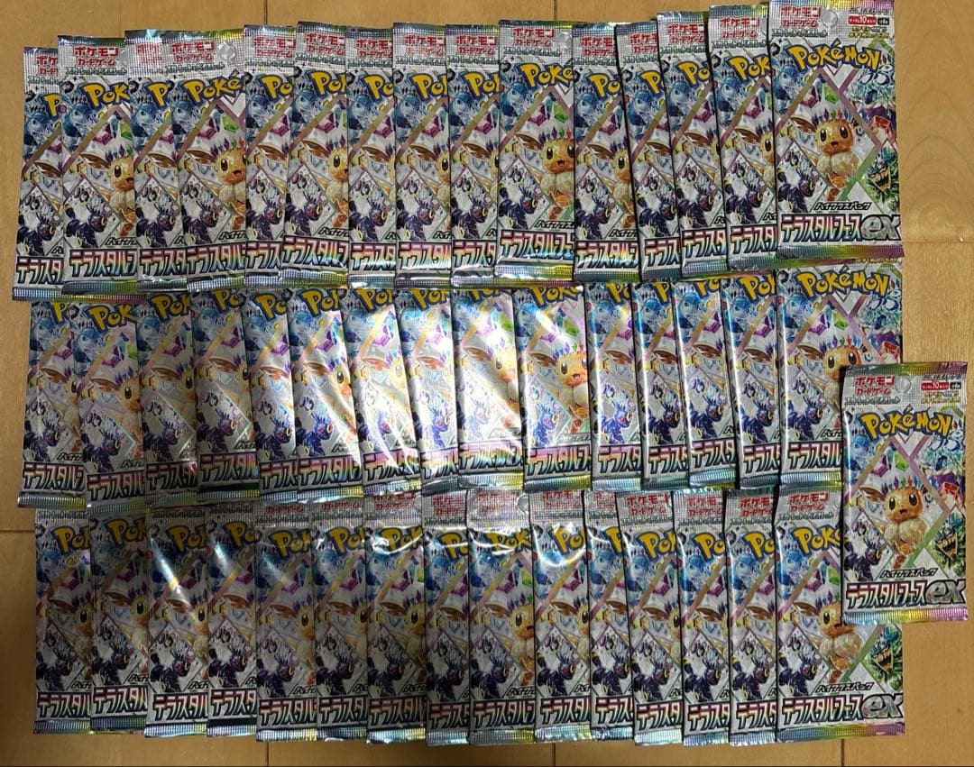 テラスタルフェスex バラパック　46パック