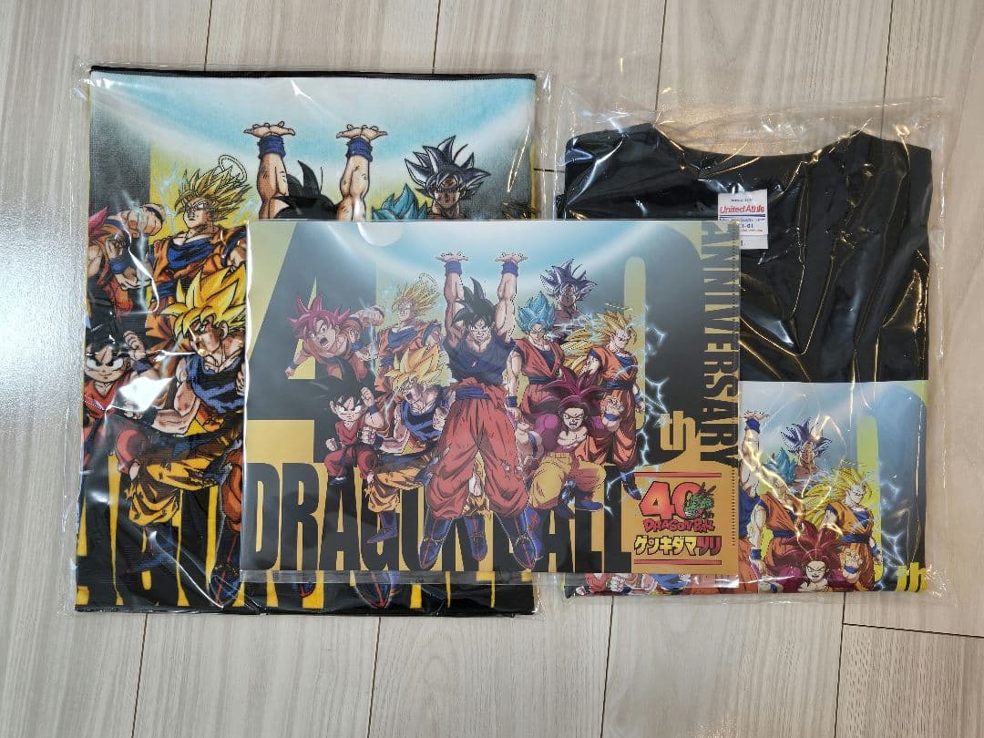 ゲンキダマツリ　Tシャツ　メタルクリアファイル　フェイスタオル　セット