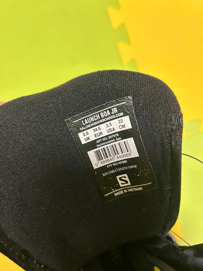 Salomon Launch BOA JR 22cm サロモン