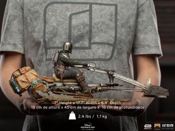 iron studiosアイアンスタジオ マンダロリアン 1/10 フィギュア