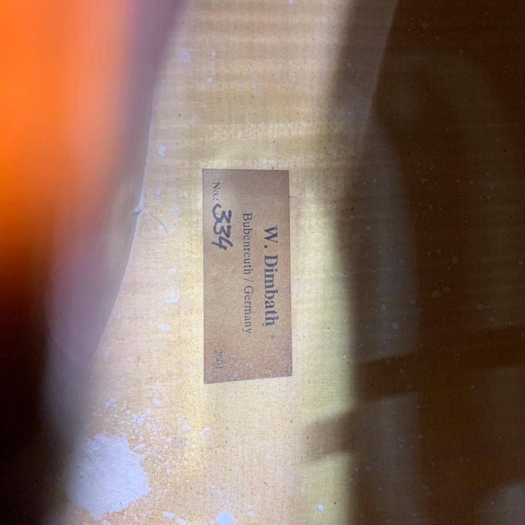 J699 【SALE中】W.Dimbath チェロ VC334 メンテナンス済み