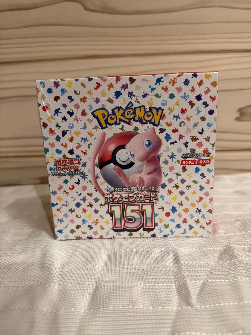 ポケモンカードゲーム151 シュリンク付きボックス