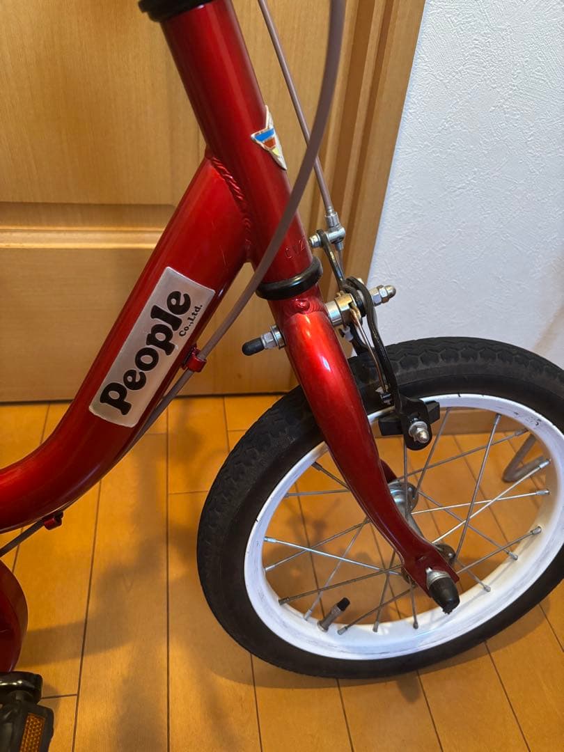 美品 People 自転車 ケッターサイクル 14インチ バランスバイク 子供用