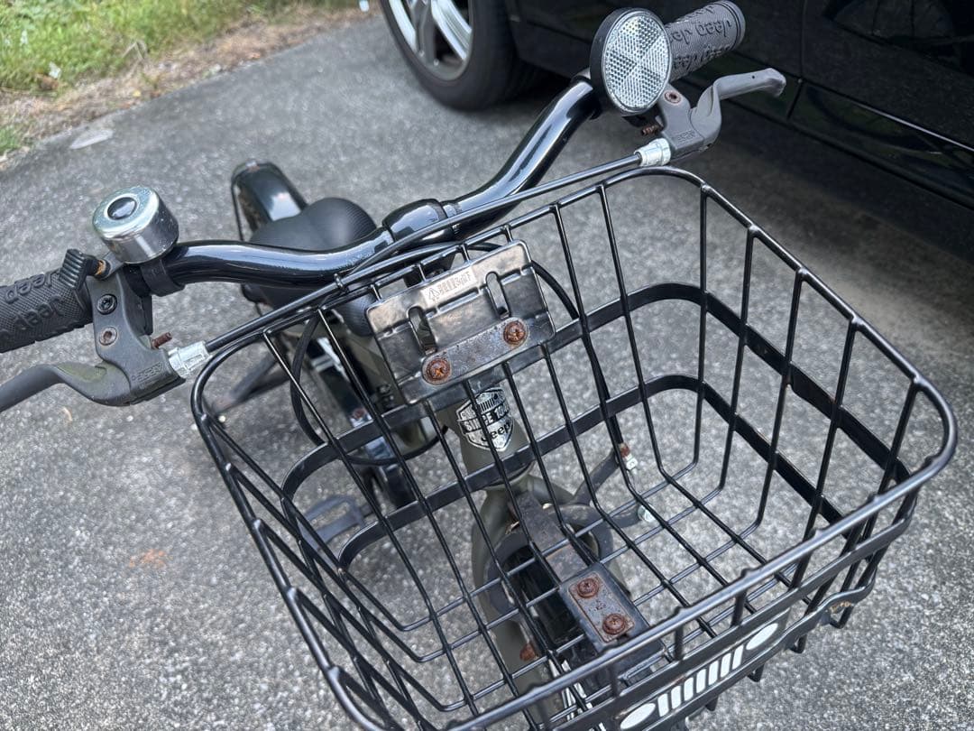 Jeep キッズバイク 16インチ JE-16G｜2022年2月購入サビあり／