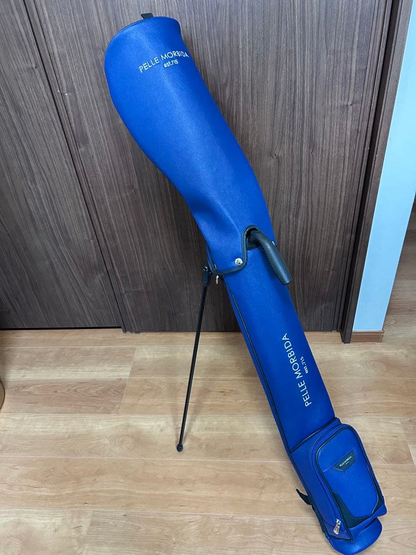 【新品定価3万】ペッレ モルビダ　キャディバッグ pmo-pg016　ブルー