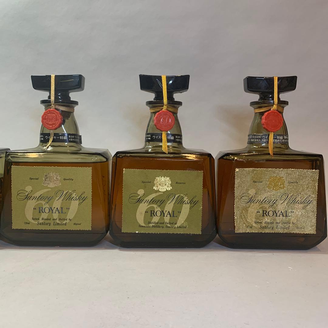 サントリーウイスキーローヤル60 5本