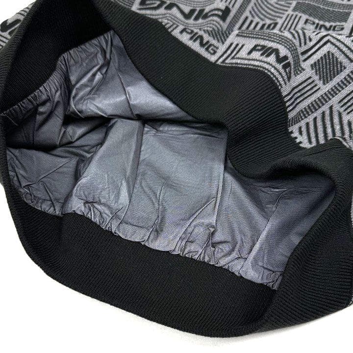 新品 PING ピン ゴルフ 防風裏付きクルーネック ニット プルオーバー M