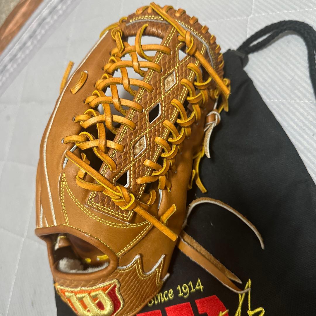新品未使用 ウイルソン硬式外野手用