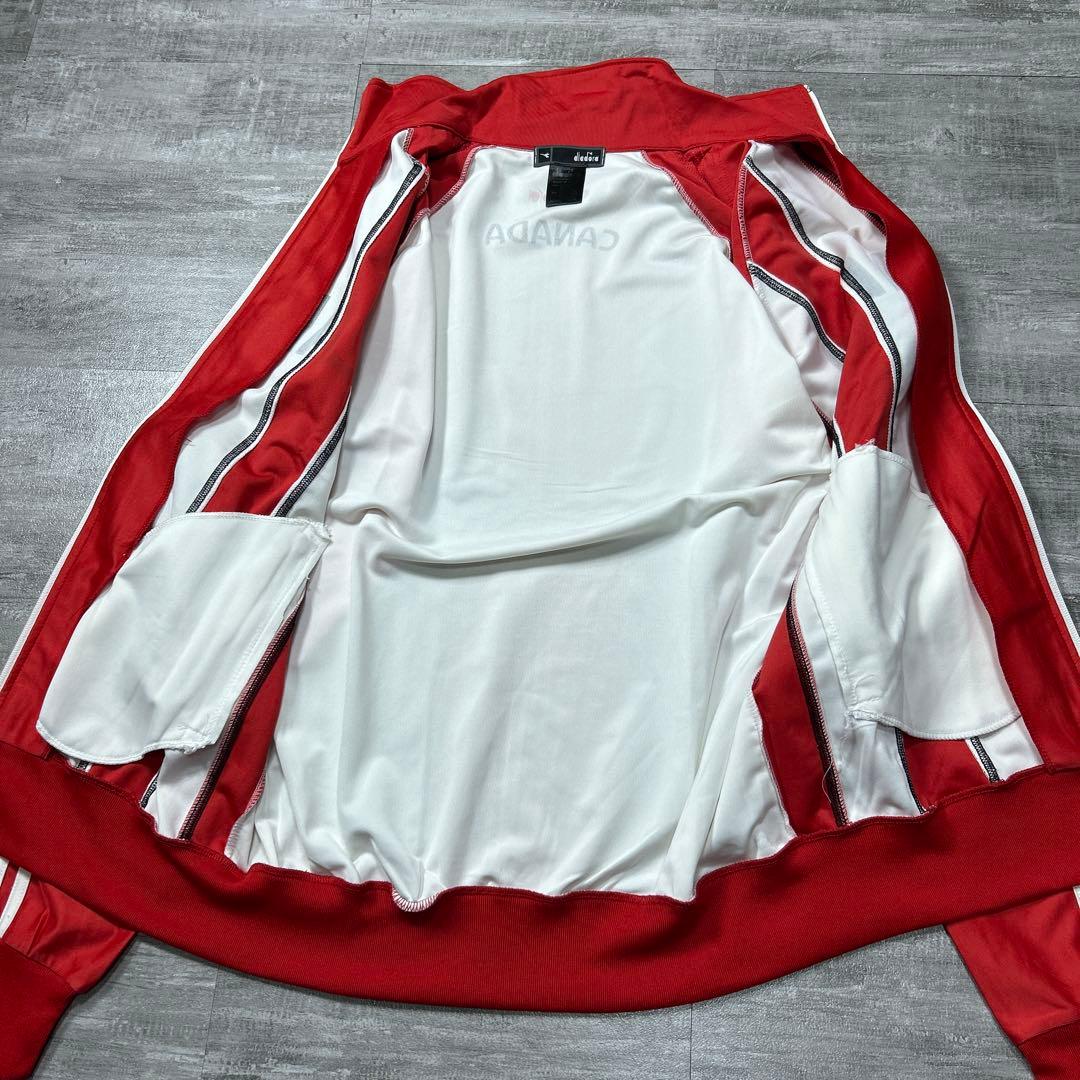 90s diadora カナダ代表 イタリア製 サッカー ジャージ セットアップ