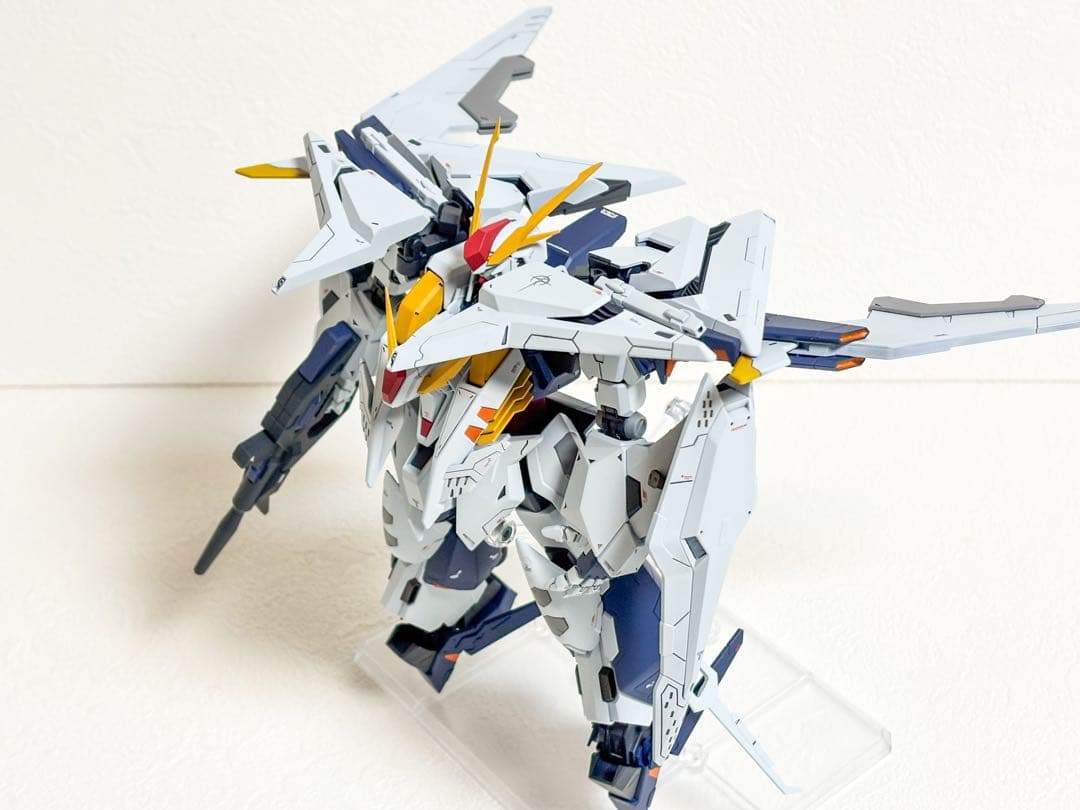 HG Ξガンダム　クスィーガンダム　(ガンダムフェイス) 塗装済み完成品
