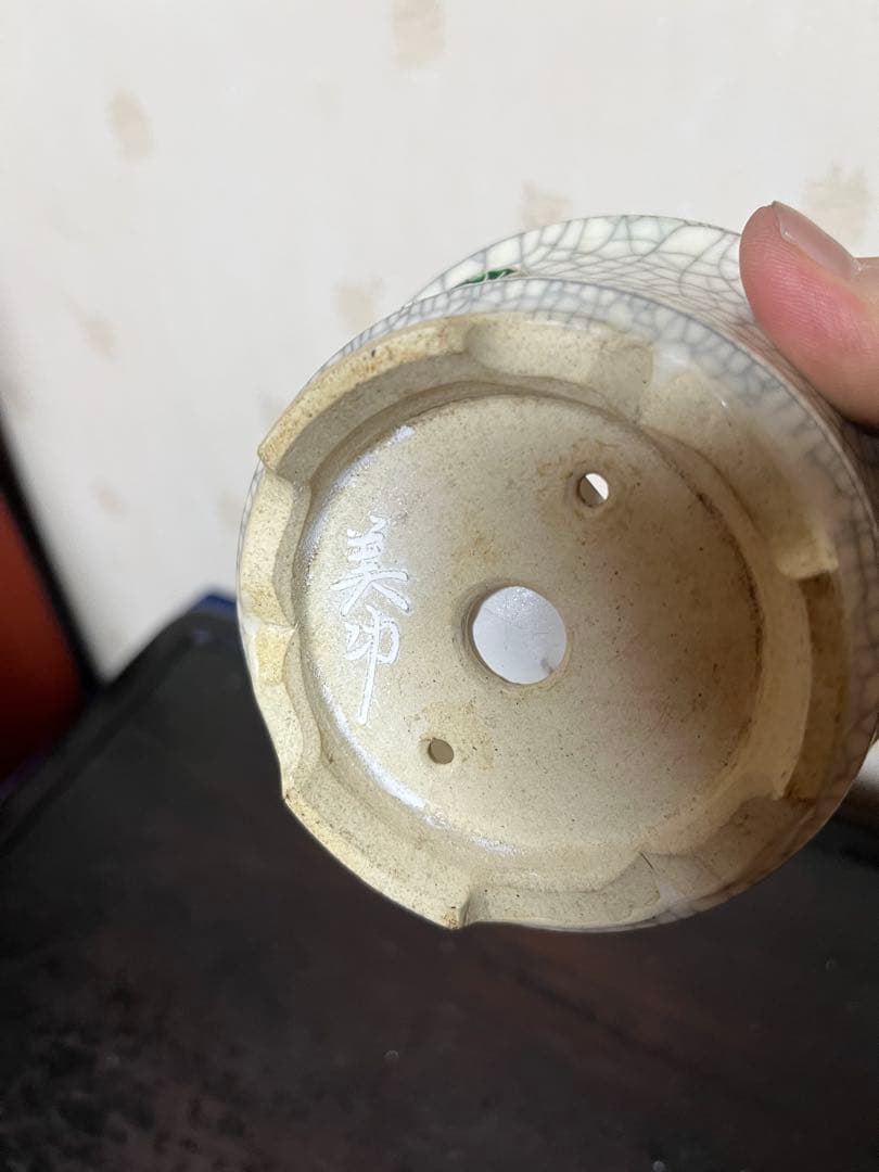 380 盆栽　盆栽鉢　植木鉢　和鉢　美功