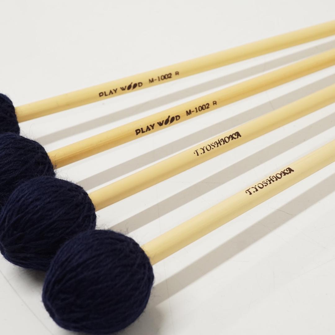 PLAYWOOD キーボード マレット USED美品 M-1002R マリンバ