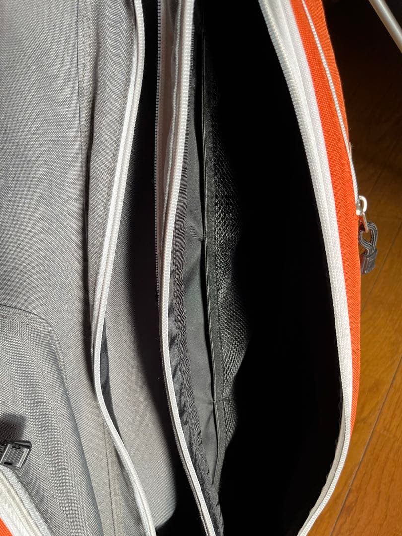 Rough & Swell キャディバッグ グレー・オレンジ