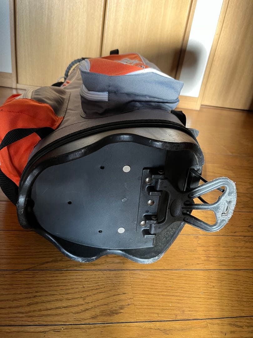 Rough & Swell キャディバッグ グレー・オレンジ