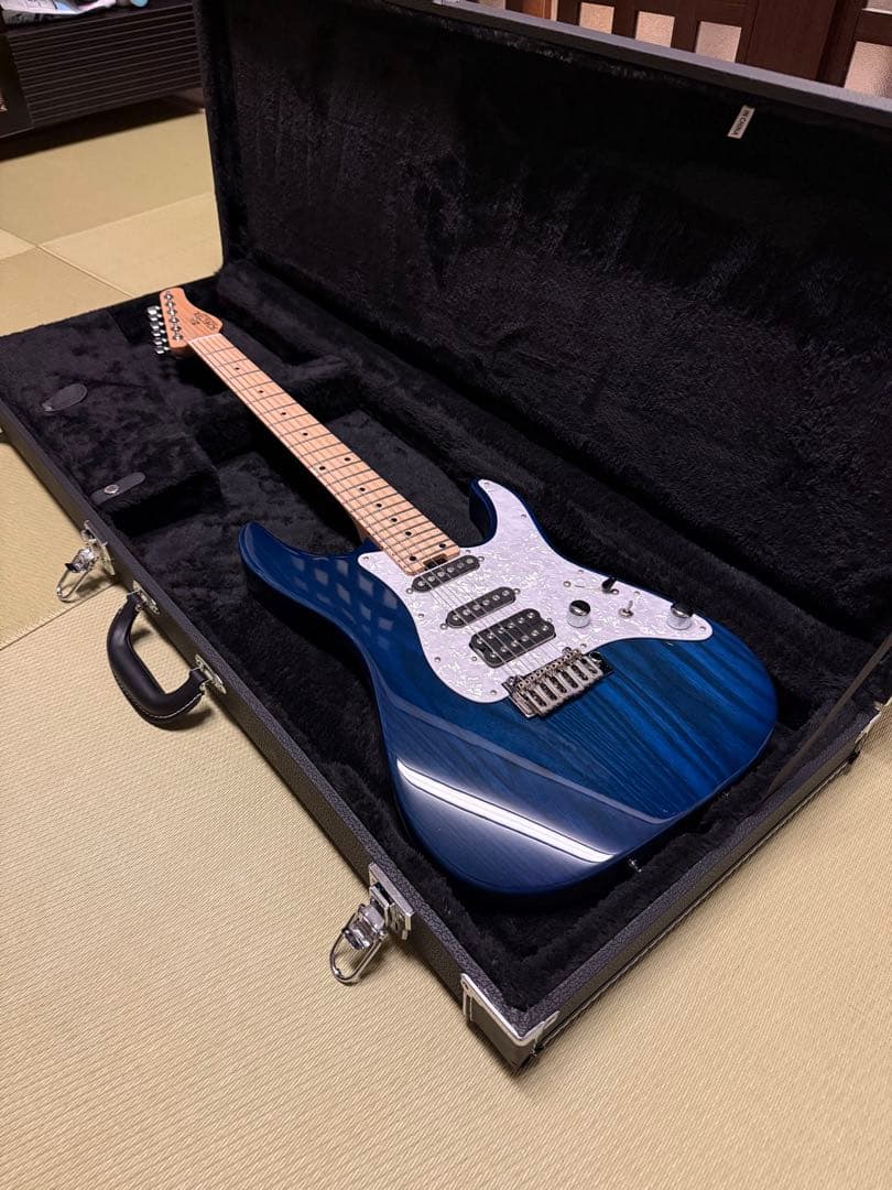 ギター SCHECTER BH-1-STD-24 Maple Deep Blue