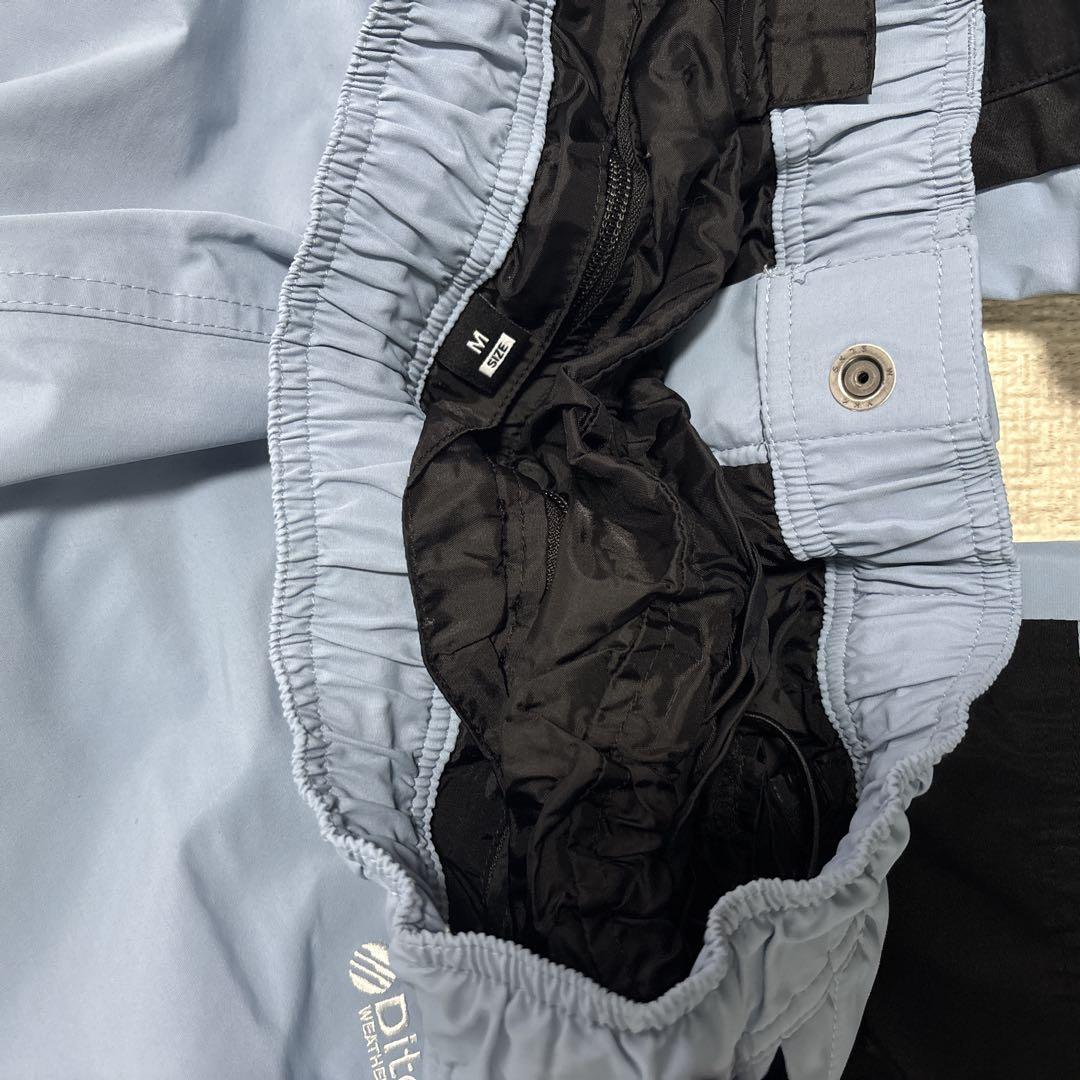 スノーボードウェア 女性用 ライトブルー/ブラック