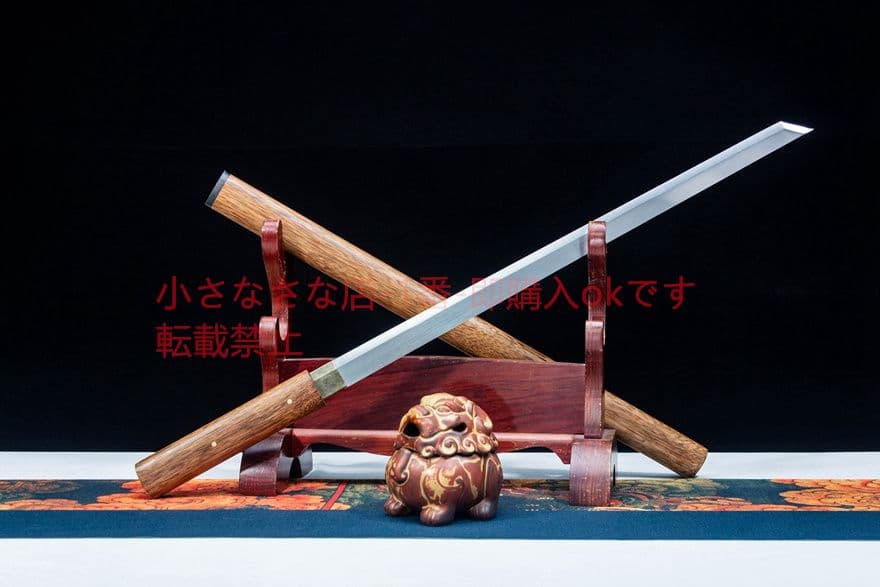 宗桓中の棍刀   古兵器 武具　刀装具　日本刀　模造刀 居合刀