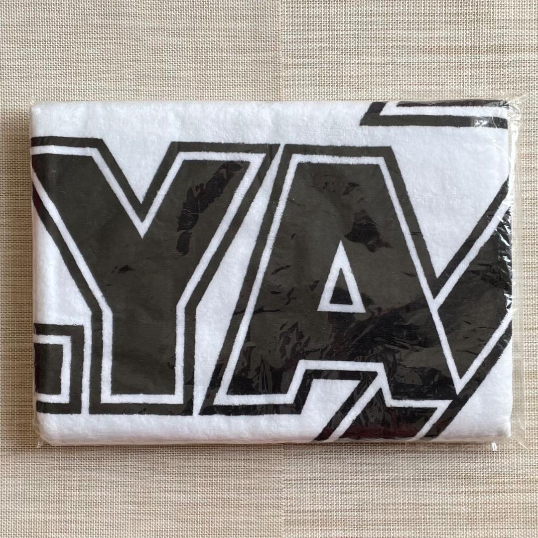 矢沢永吉 タオル SBT JBT FT ロゴ ホワイト ブラック