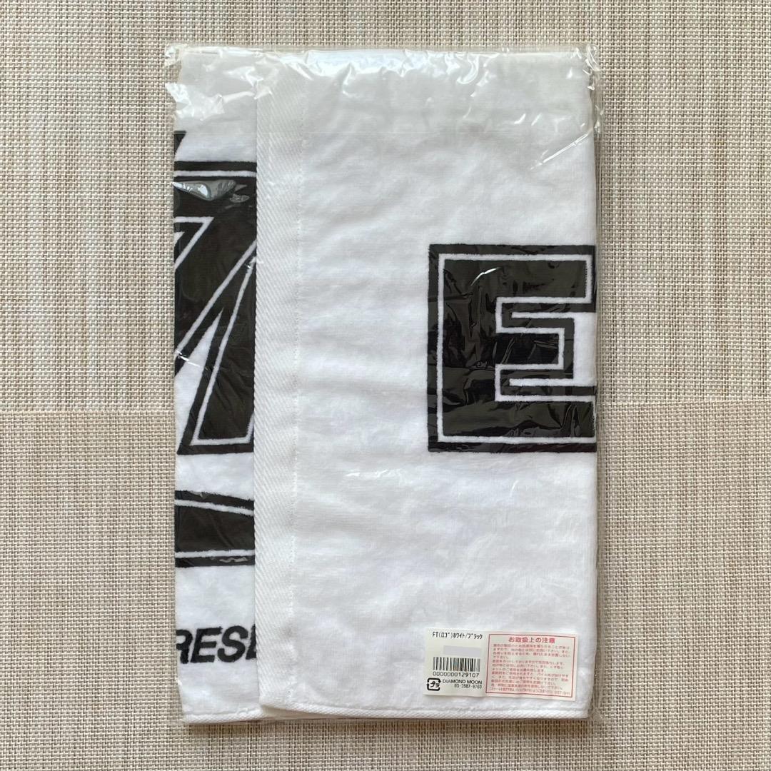 矢沢永吉 タオル SBT JBT FT ロゴ ホワイト ブラック