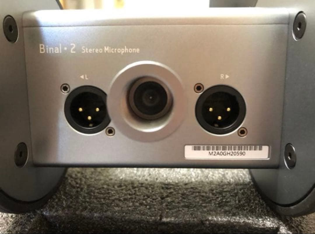 HEADREC BINAL2バイノーラルマイク ASMR ファンタム電源 XLR