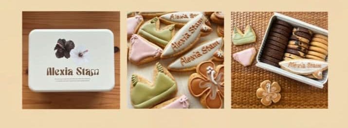 新品未開封☆ALEXIA STAM 表参道店舗限定　コラボクッキー缶