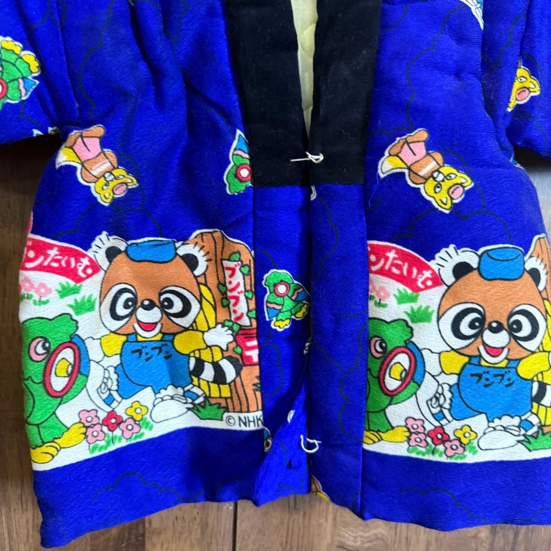 昭和 当時物 レトロ ポップ ファンシー ちゃんちゃんこ 甚平 防寒 はんてん