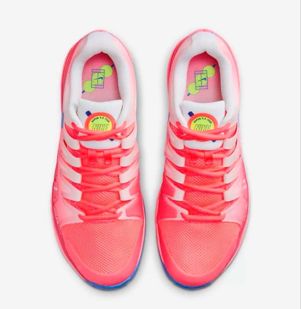 【新品未使用】ナイキコート ヴェイパー9.5 ツアー ホットパンチ 26.5cm