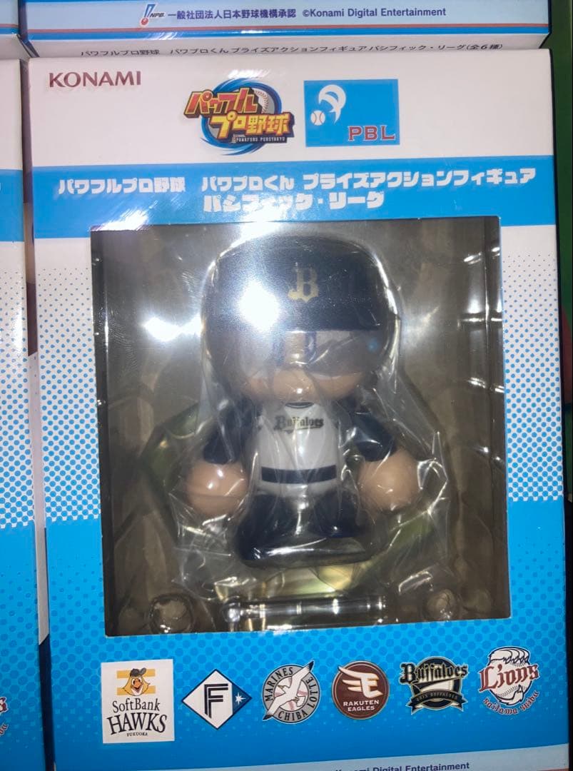 KONAMI パワプロ アクションフィギュア パリーグ6体＋Ｋチーム計7体セット