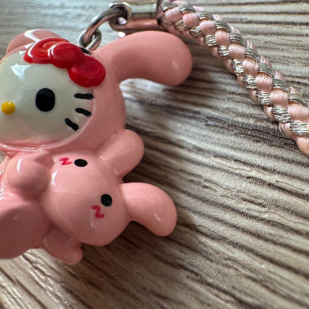 【即購入OK】新潟限定 ご当地キティ ハローキティ ストラップ もちうさぎ