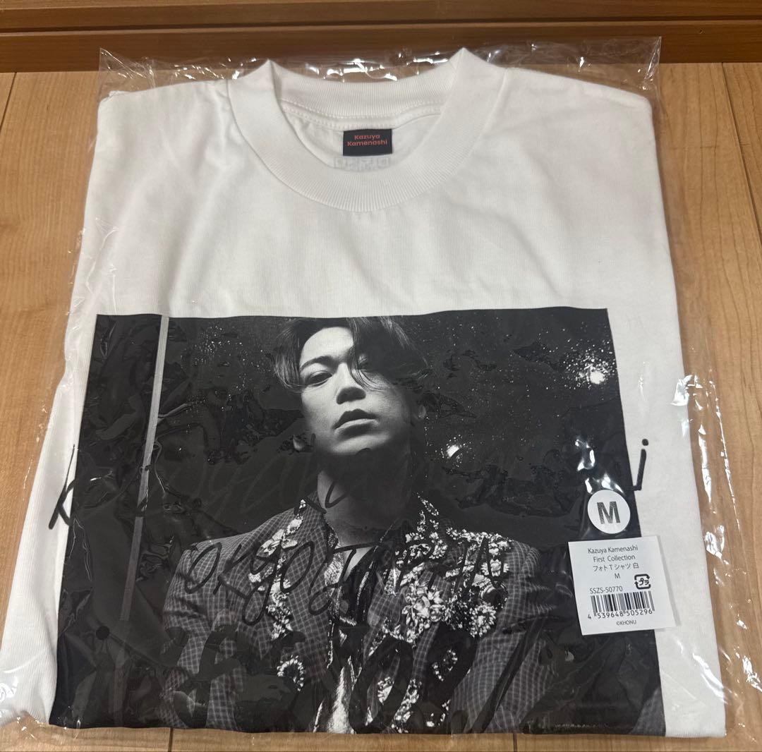 亀梨和也 First Collection フォトTシャツ白 Mサイズ