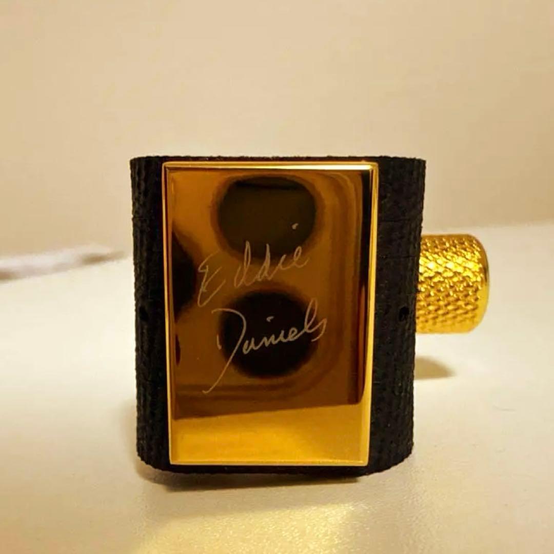 エディ・ダニエルズ　リガチャー ゴールド／T.sax（メタル・マウスピース用）