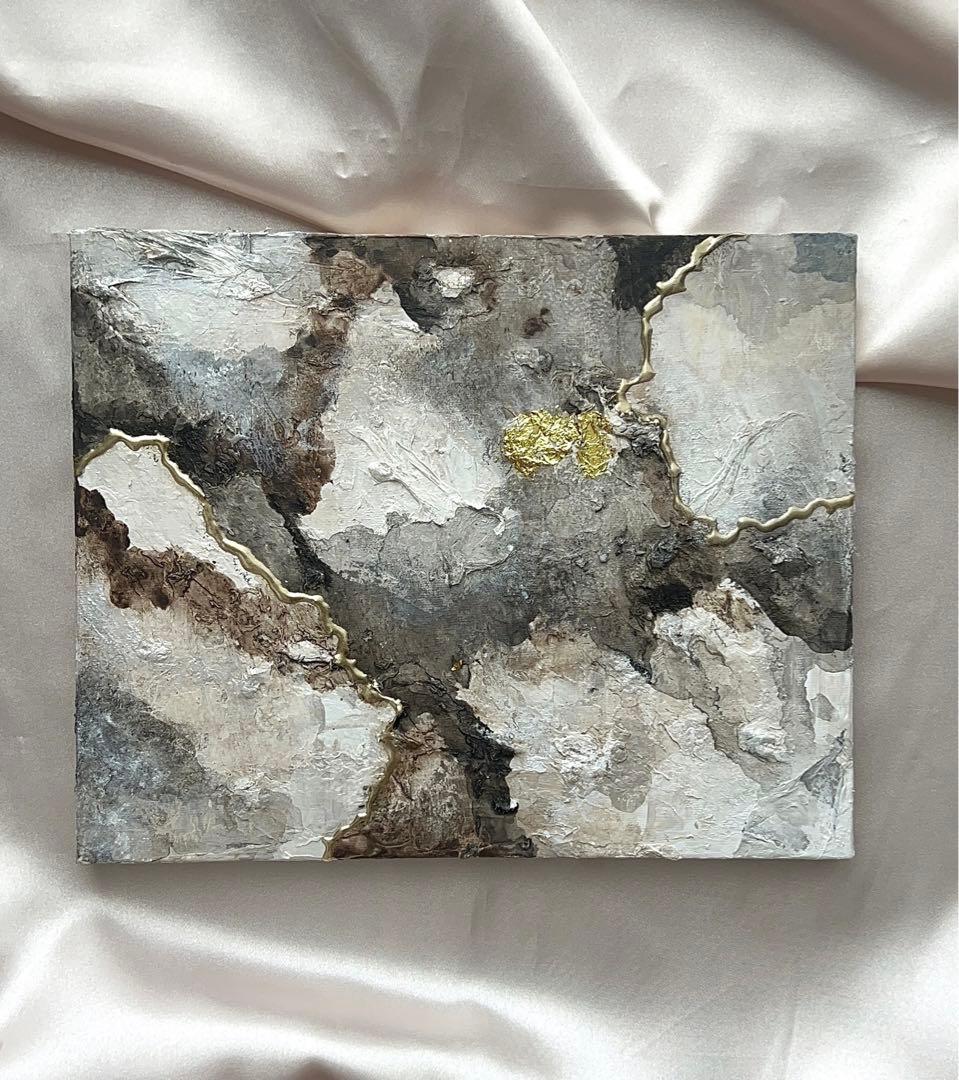 テクスチャー　アート　絵画　インテリア　ニュアンス　海外　雑貨　抽象画　モダン