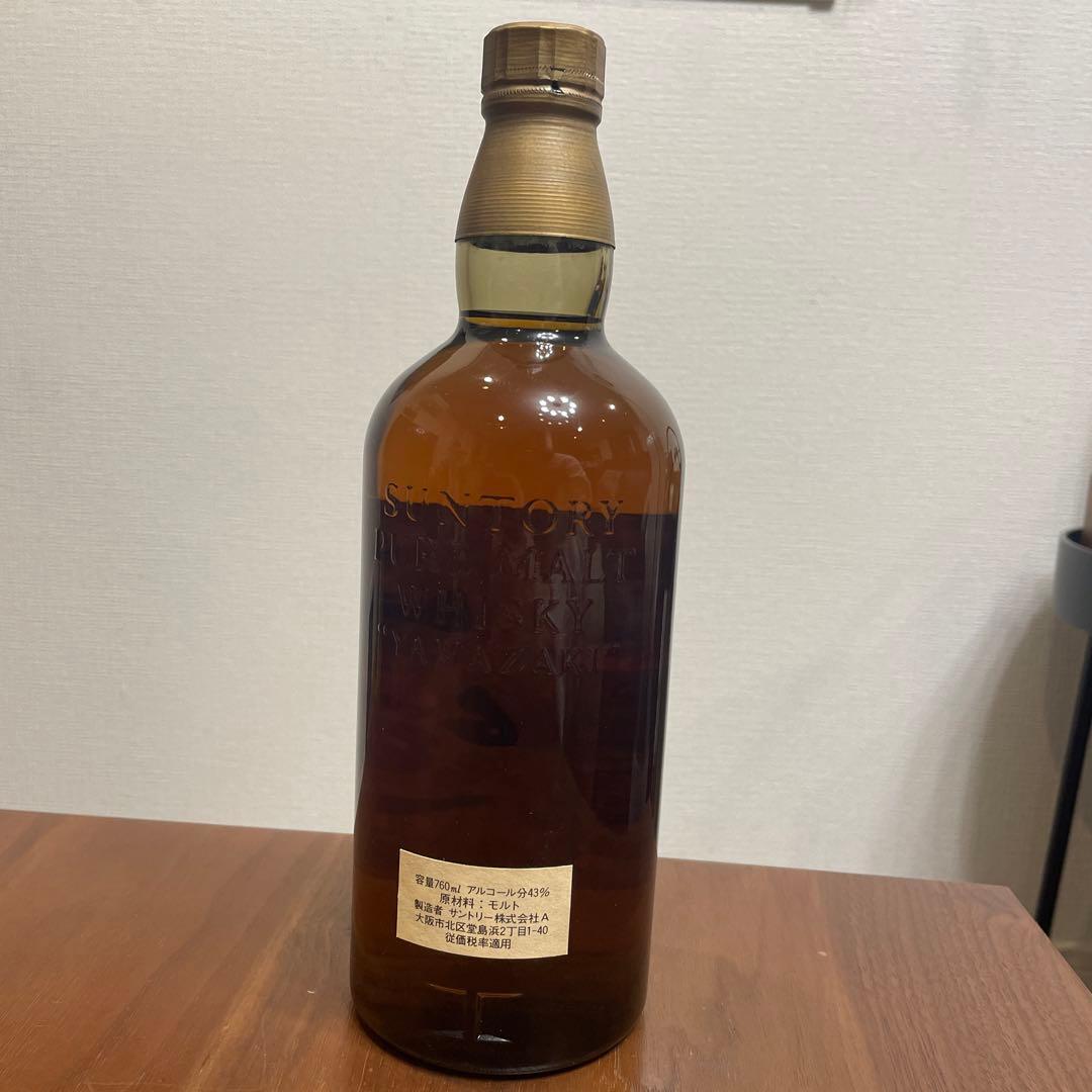 サントリーピュアモルトウイスキー　山崎　特級　760ml 未開封