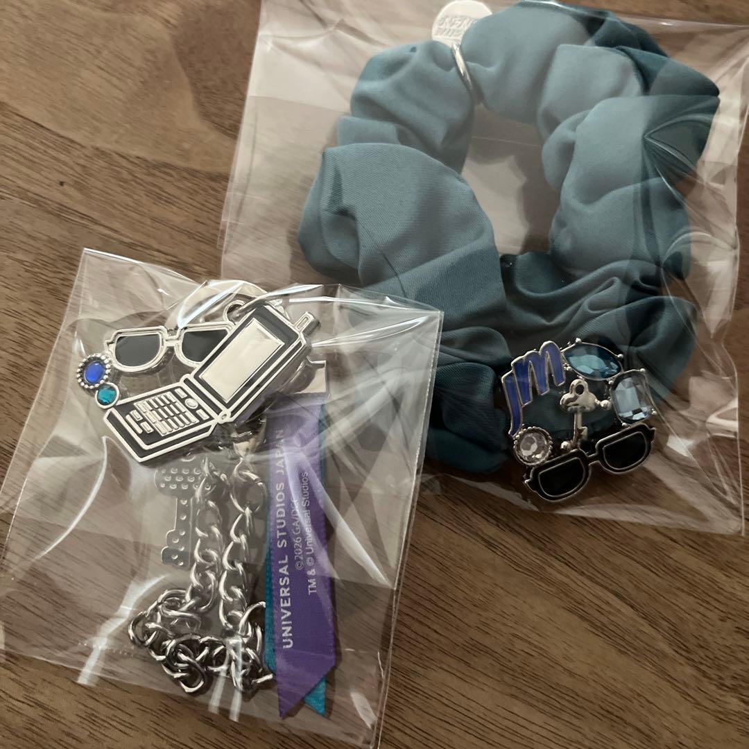 松田陣平　コレクタブルヘアゴム　バッグチャーム　2026　USJ　名探偵コナン